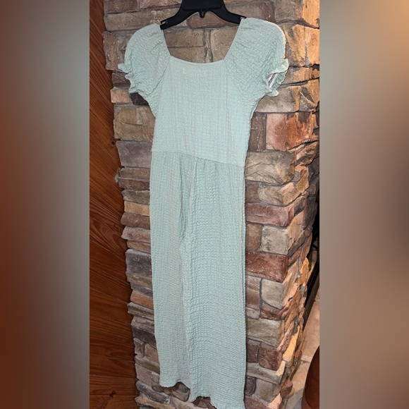 Ellie Belle Girls Kids Youth Jumpsuit Short Sleeve Style KK1302-GRANKNT Size 12 - Picture 1 of 6